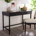 Black/Natural 2-Drawer Computer Desk X785181