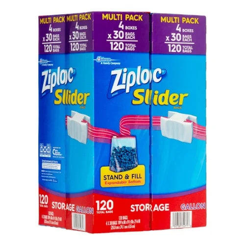 Gallon Storage Bags, 120 Ct M7032