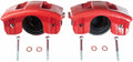 Red Front Brake Caliper Pair J969185