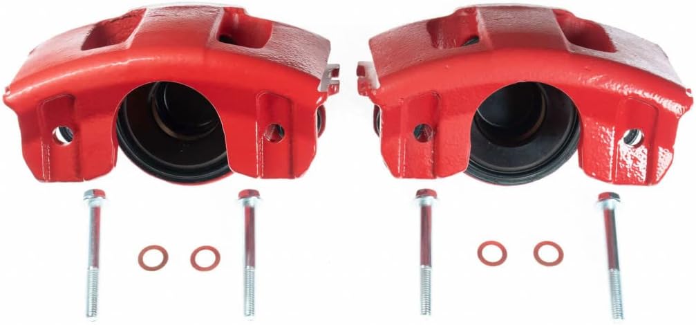 Red Front Brake Caliper Pair J969185