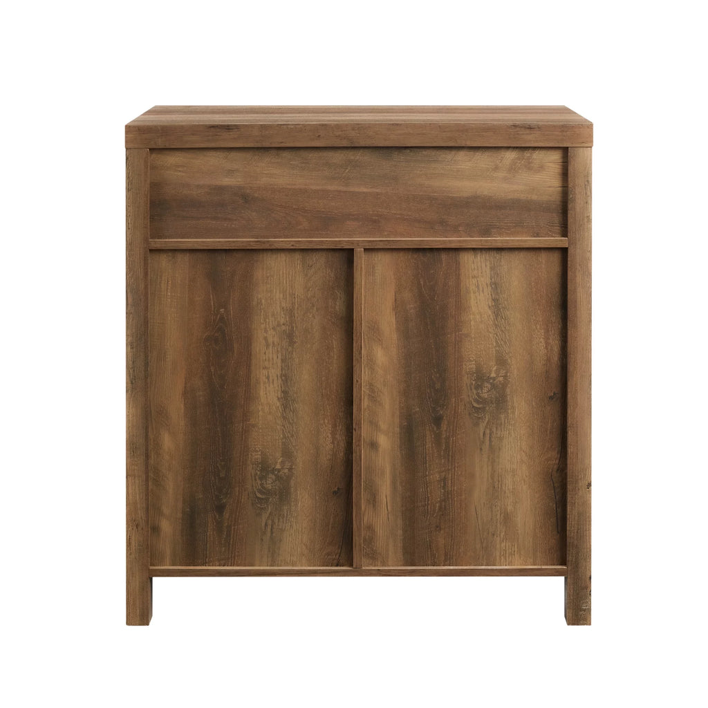 Reclaimed Barnwood Accent Cabinet H39016