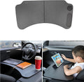 Foldable Laptop Working Desk Eating Table Tray (Carbon Fiber Texture) F9756