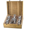 Pewter Elephant Capitol Decanter Box Set N459406