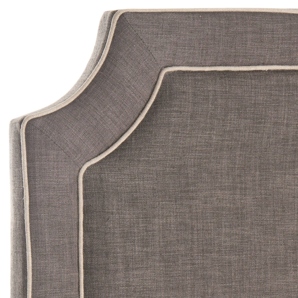 Charcoal Light Grey Full Headboard L4907