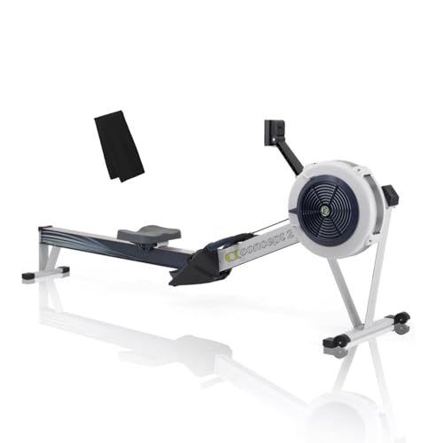 Gray Indoor Rowing Machine with PM5 Monitor M9377