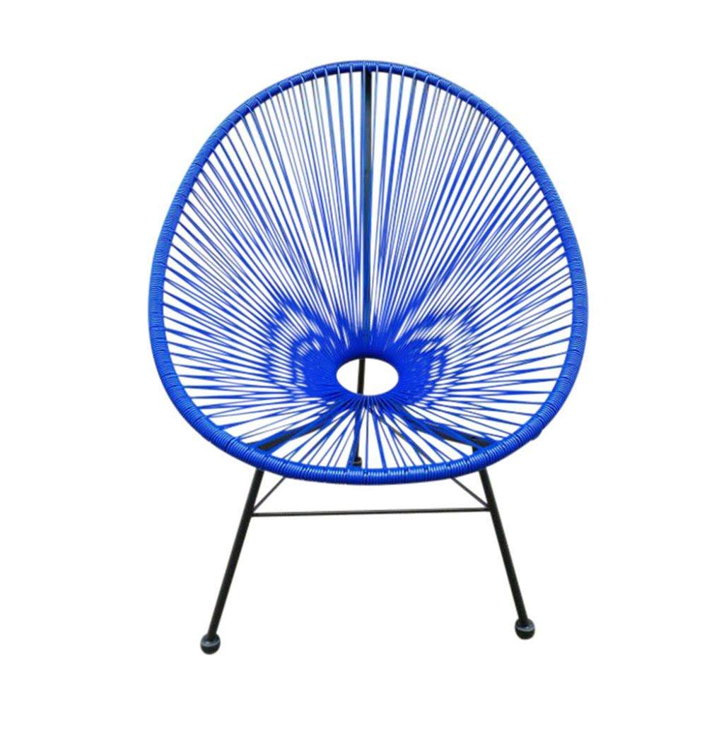 Pink Plastic Rattan Indoor/Outdoor Chair Q46980