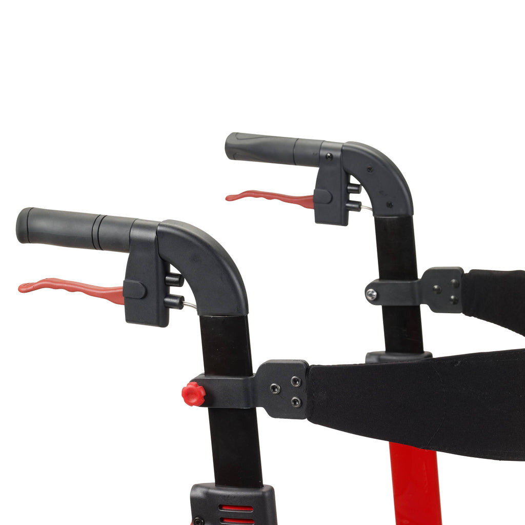 Red Rollator Walker Y944467