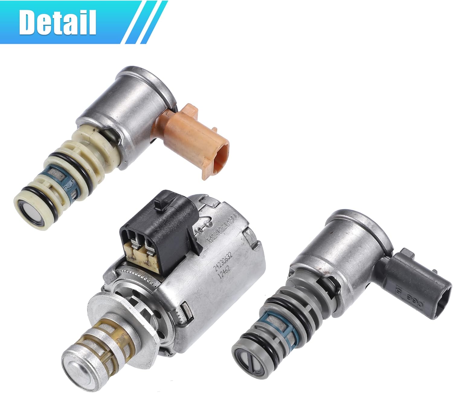 Transmission Shift Solenoid Kit Pack of 5 Black O988746