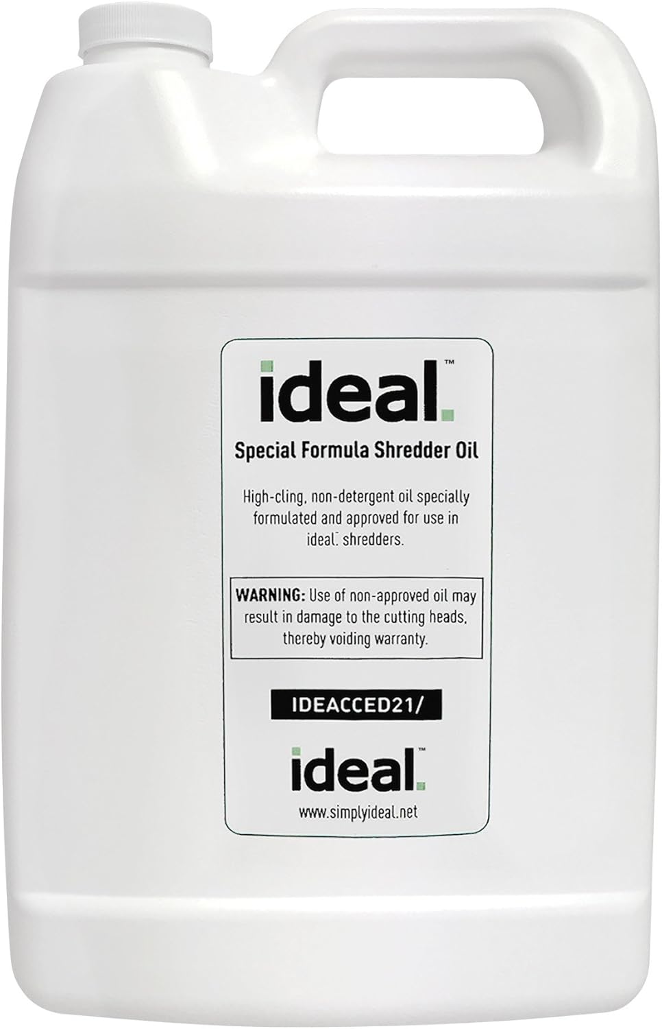 High-Cling Lubricating Shredder Oil 1 Gallon Bottle Pack of 2 R745