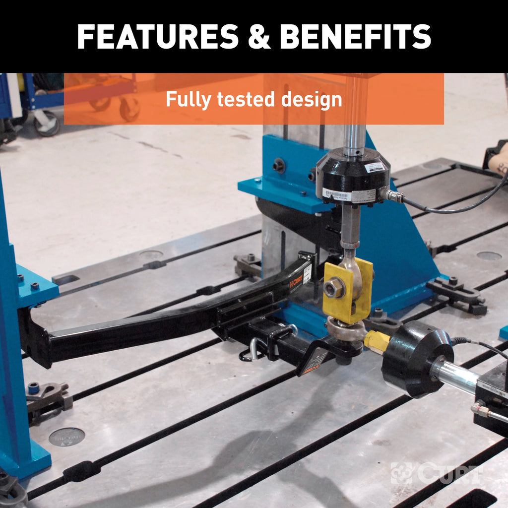 Class 2 Hitch with Ball Mount and Installation Hardware E997