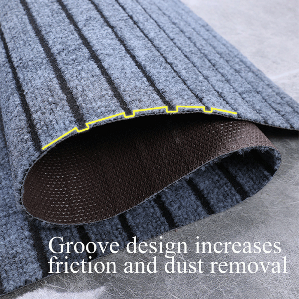 Non Slip Low-Profile Door Mat, 24x16'' T32293