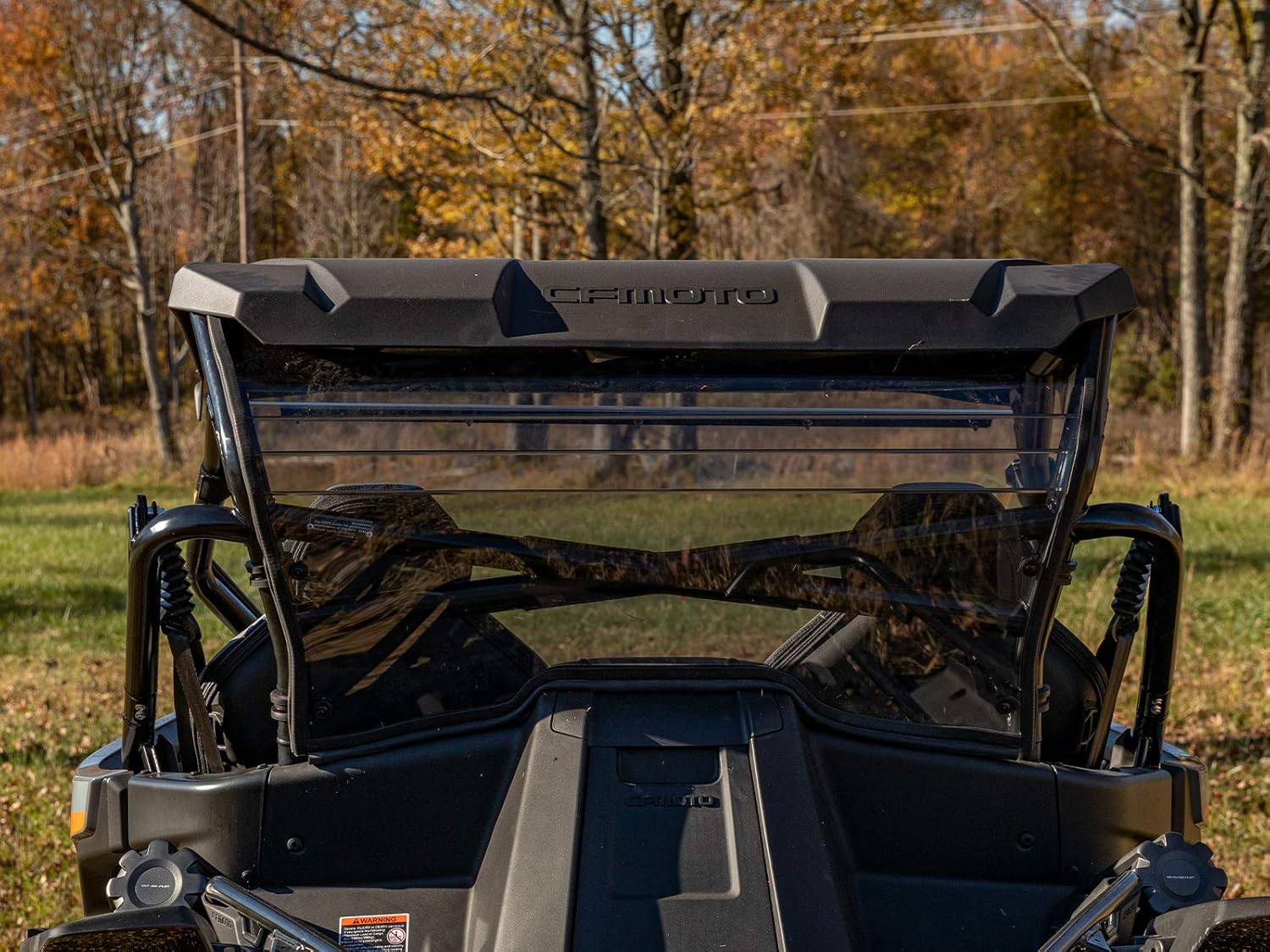 Rear Windshield Lightly Tinted 1/4" Thick Polycarbonate J43367