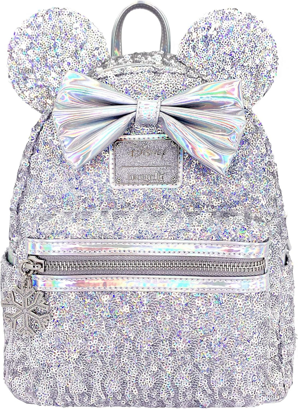 Disney Holographic Sequin Minnie Mini Backpack N46121