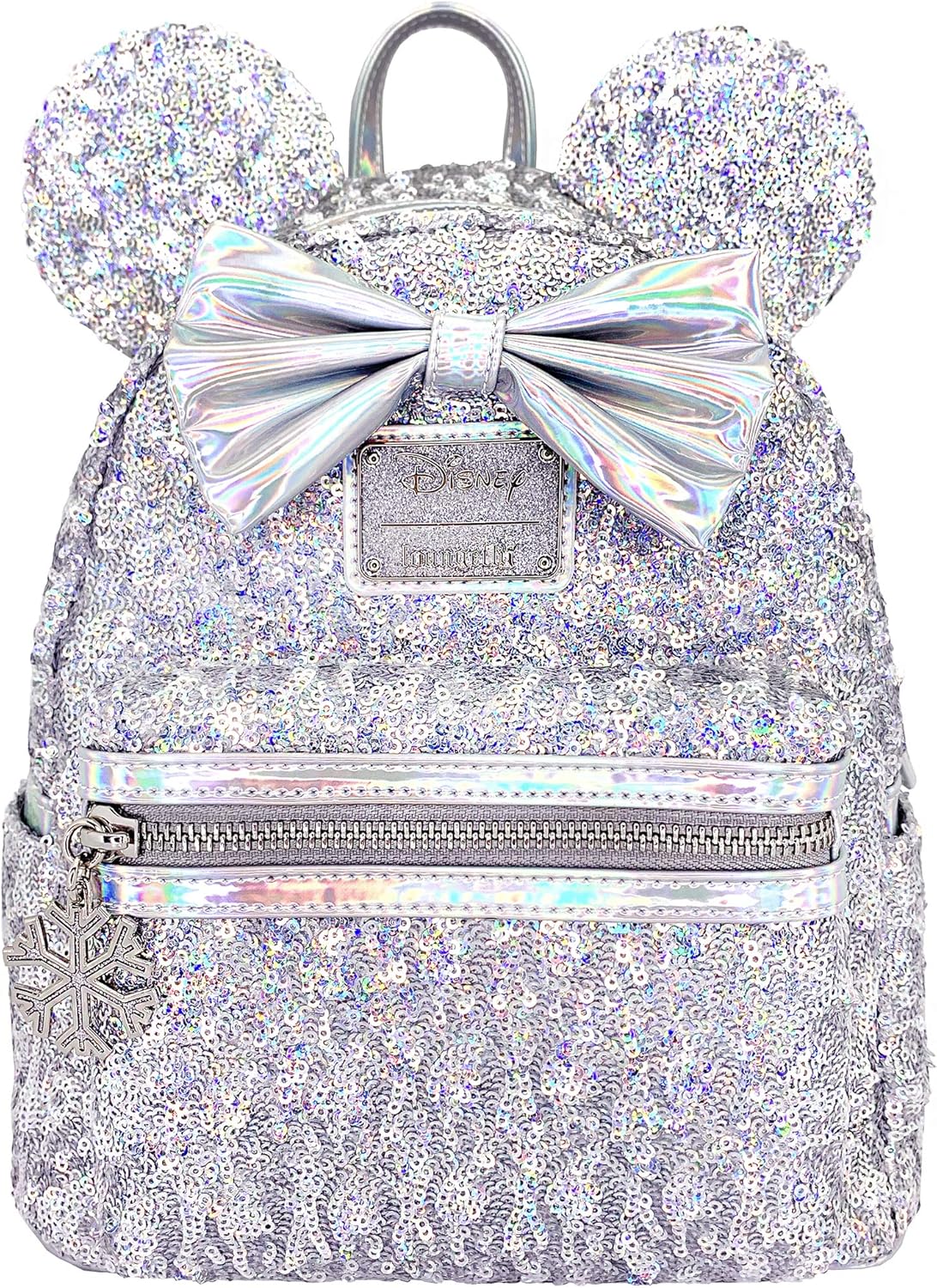 Disney Holographic Sequin Minnie Mini Backpack N46121