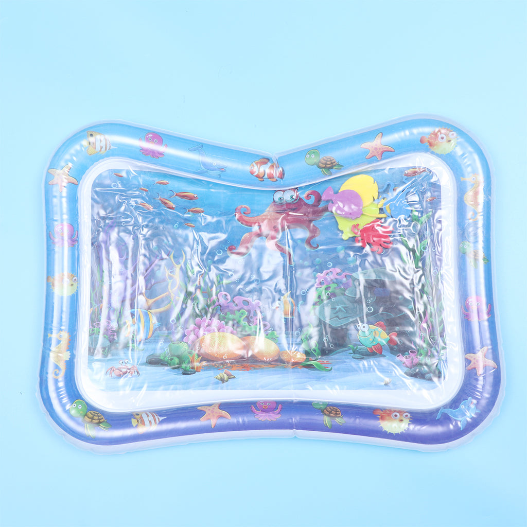 Inflatable Crawling Cushion Water Play Mat (Blue) U4410