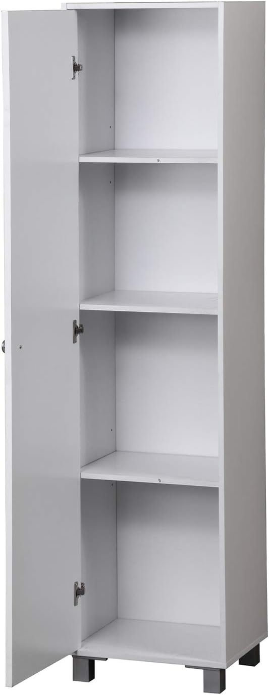 White Kitchen Storage Cabinet H7638