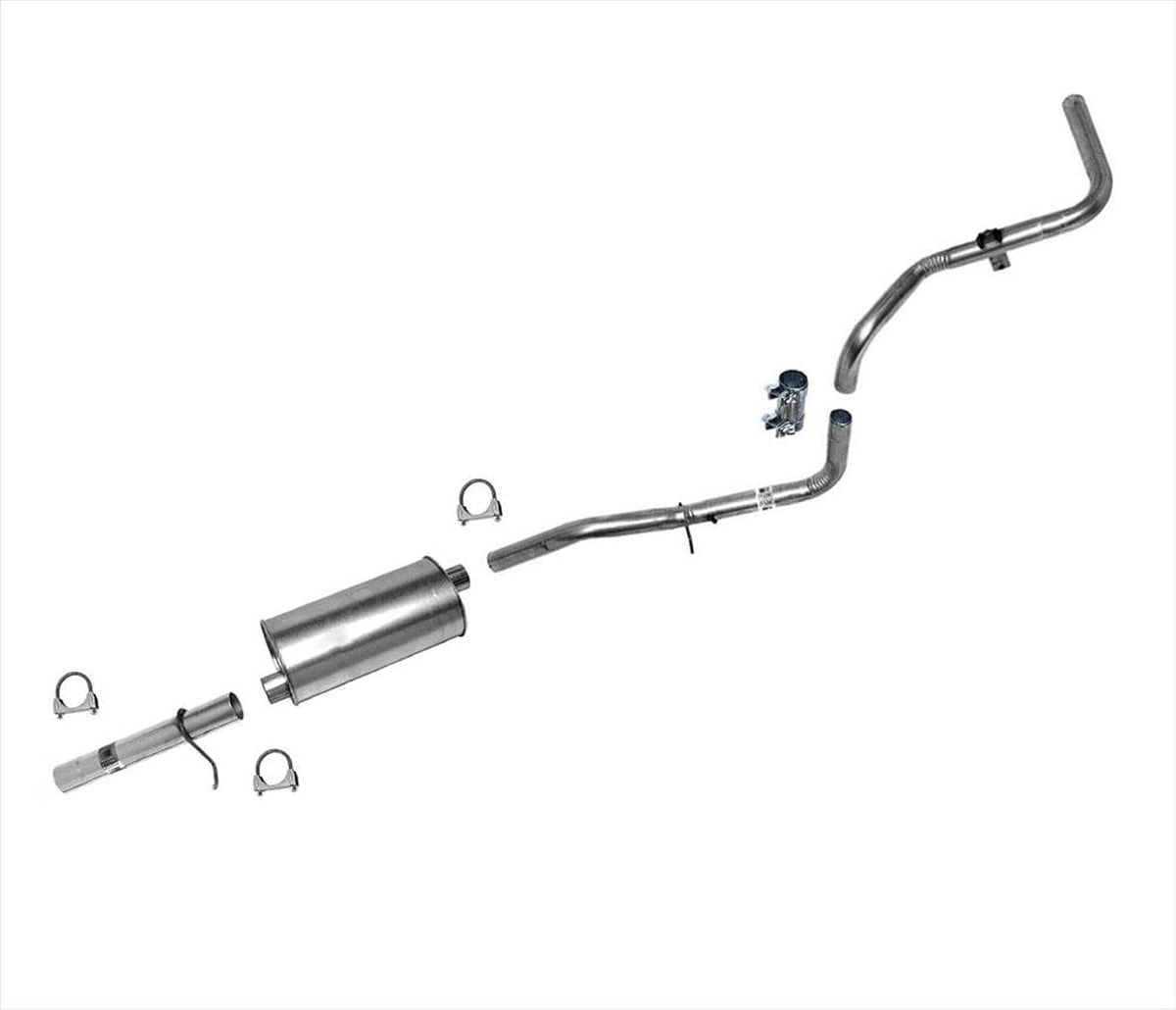 Muffler Exhaust System for Dodge Ram Pick Up 1500 135" WB 3.9L 5.2L 5.9L 95-97 I2655