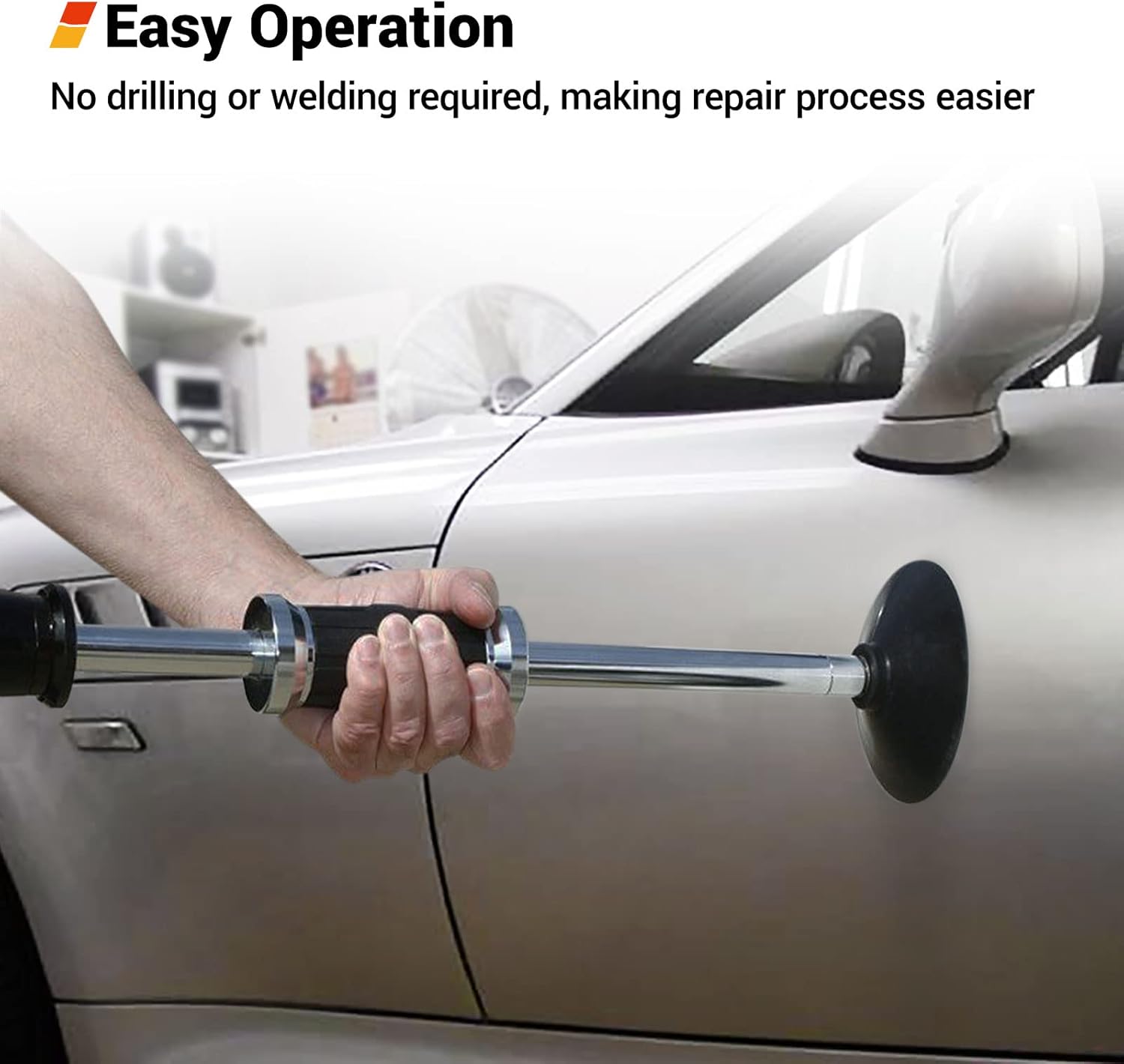 Pneumatic Suction Dent Puller for 75-125mm Car Body Panel Dent Repair X5682
