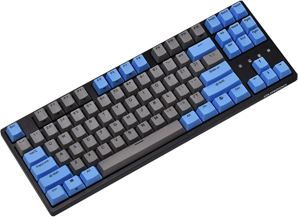 87 Keys Mechanical Keyboard with Cherry Silent Red Switches V490488