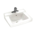 White Wall-Mount Sink W1456