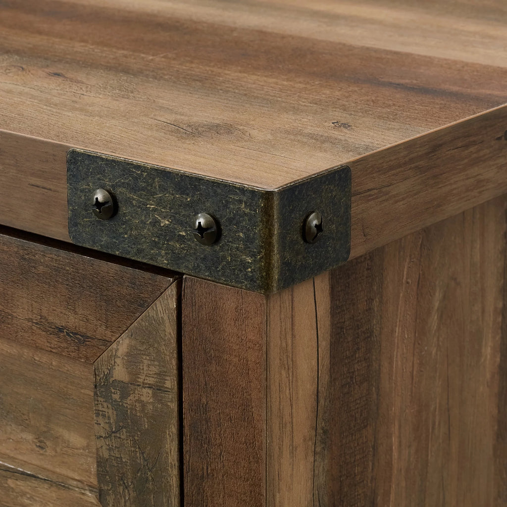 Reclaimed Barnwood Accent Cabinet H39016