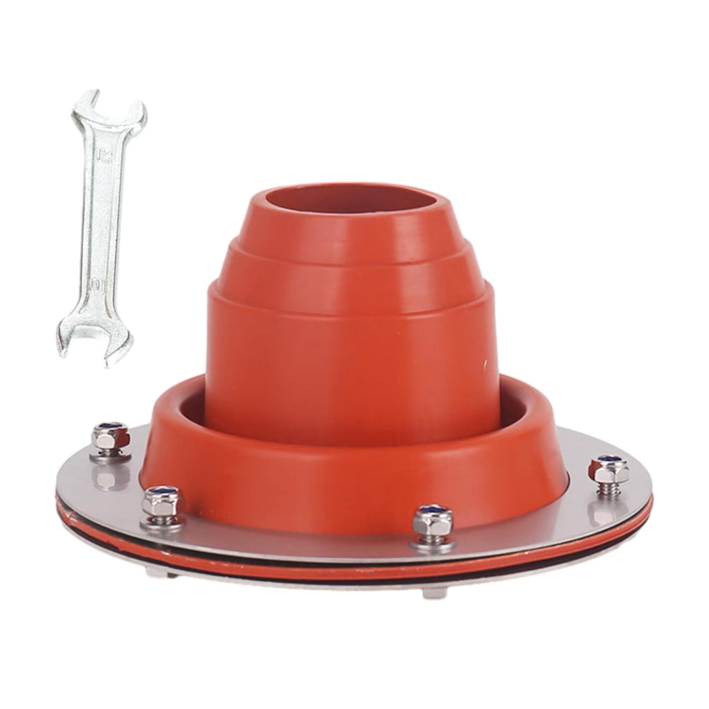 Hot Tent Jack Fireproof Protection Pipe Vent Roof Pipe Flashing Wood Burner Flue Pipe Fitting I6774