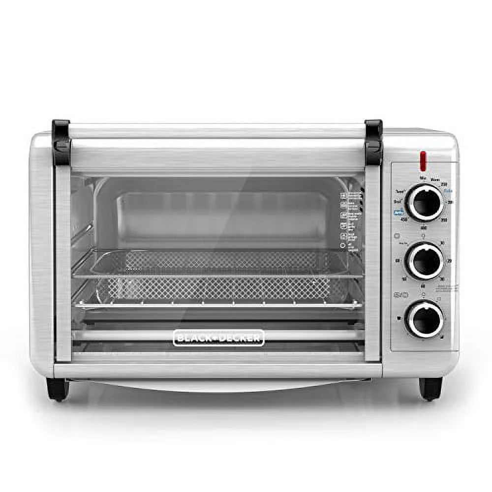 Stainless Steel Air Fry Toaster Oven, 6 Slice U855