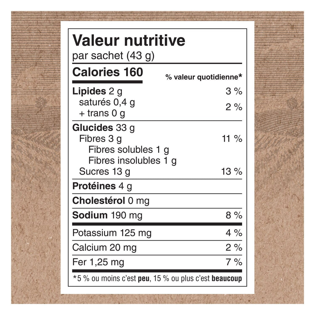 Maple and Brown Sugar Instant Oatmeal, 8ct, 344g G5124