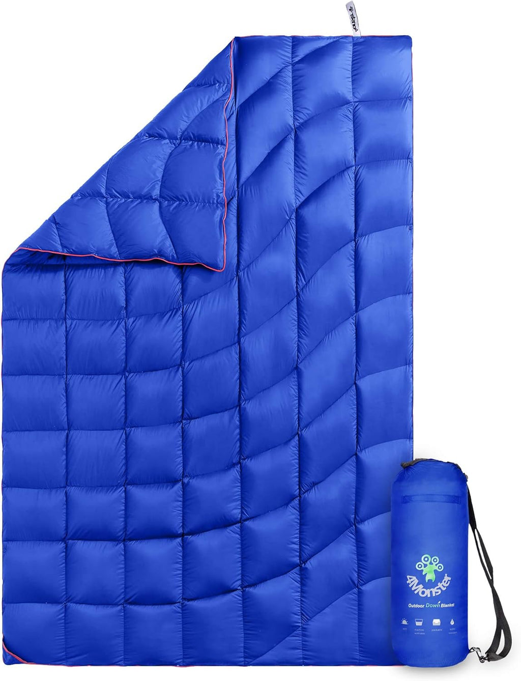 650 Fill Compact Waterproof Down Camping Blanket R826