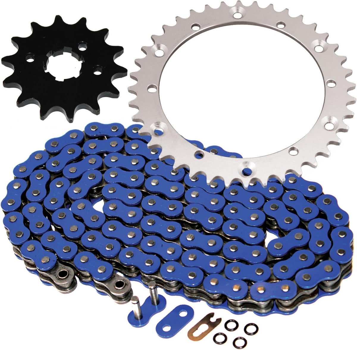 O-Ring Blue Drive Chain & Sprockets Kit W76184