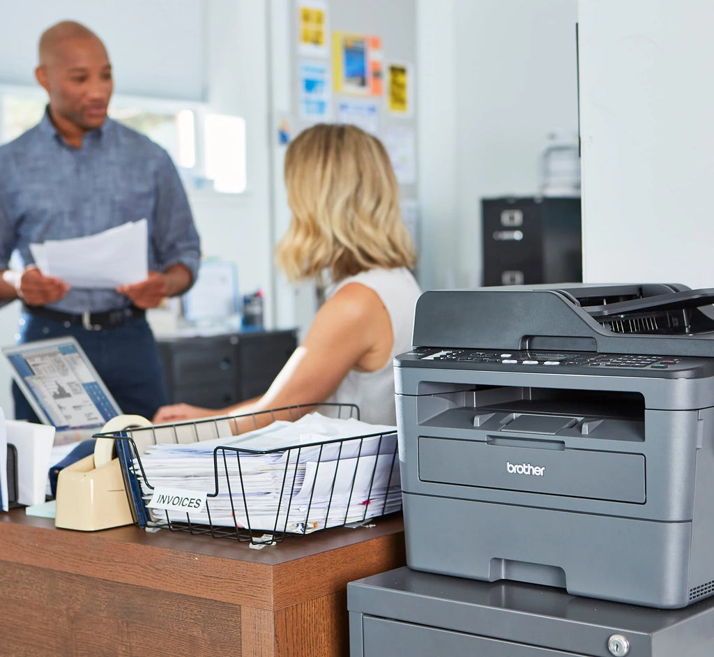 Monochrome Laser All-in-One Printer with Duplex Printing and Wireless Connectivity W495992