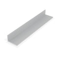 Satin Finish Aluminum Angle Moulding, 36 inch Lengths, Pack of 4 T805629