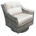Rye Wicker Swivel Rocker Y255