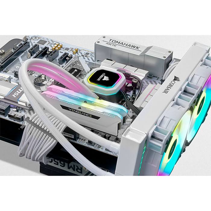 32GB (4x8GB) DDR4 3200MHz C16 White Memory Kit N4300