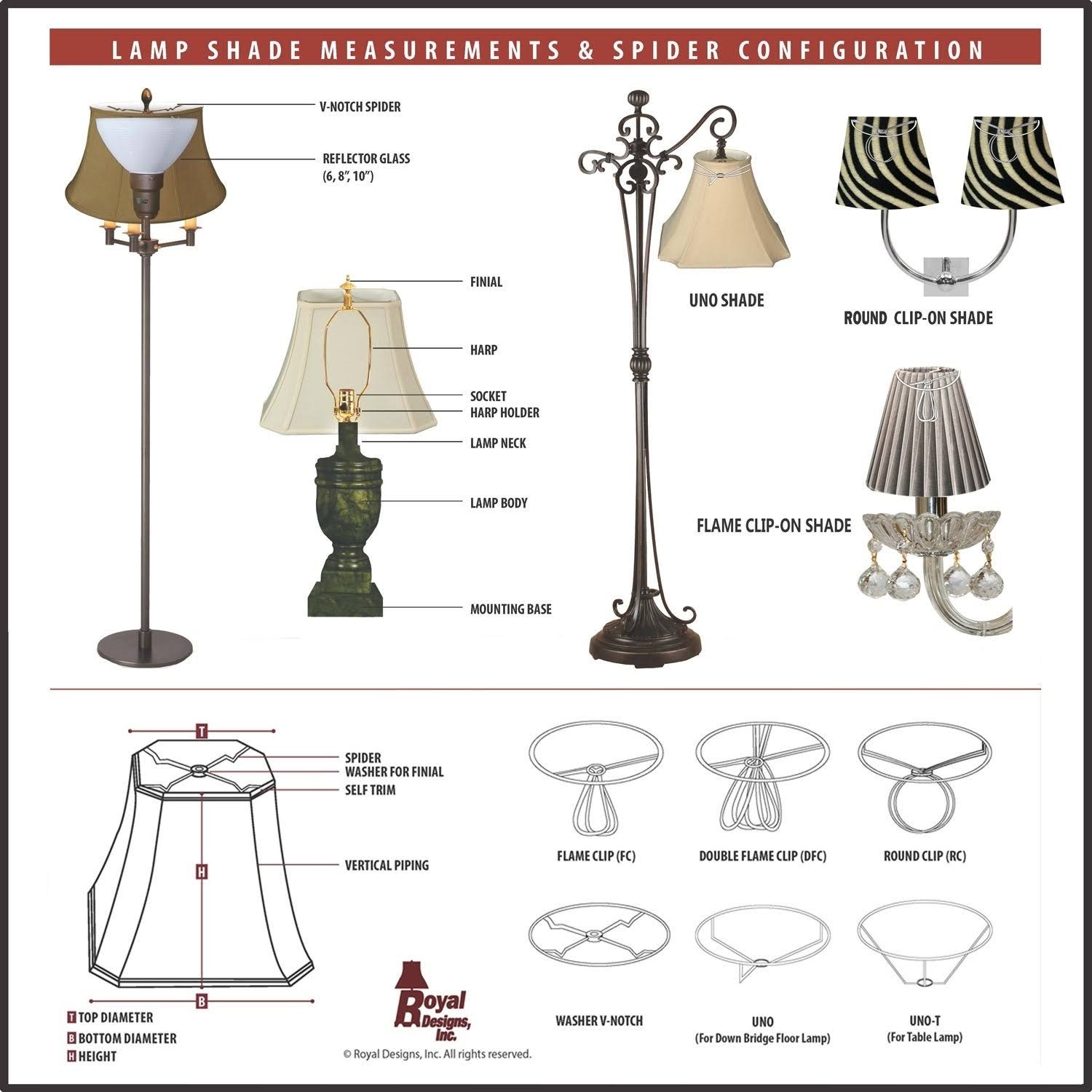 Beige 20x22 Deep Empire Lamp Shade C511