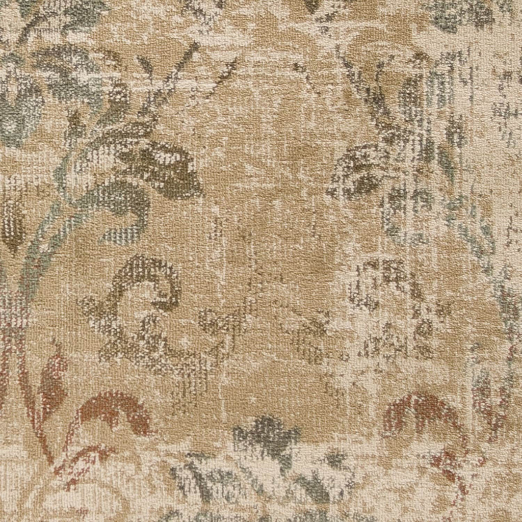 5' x 8' Champagne Vintage Area Rug F193335