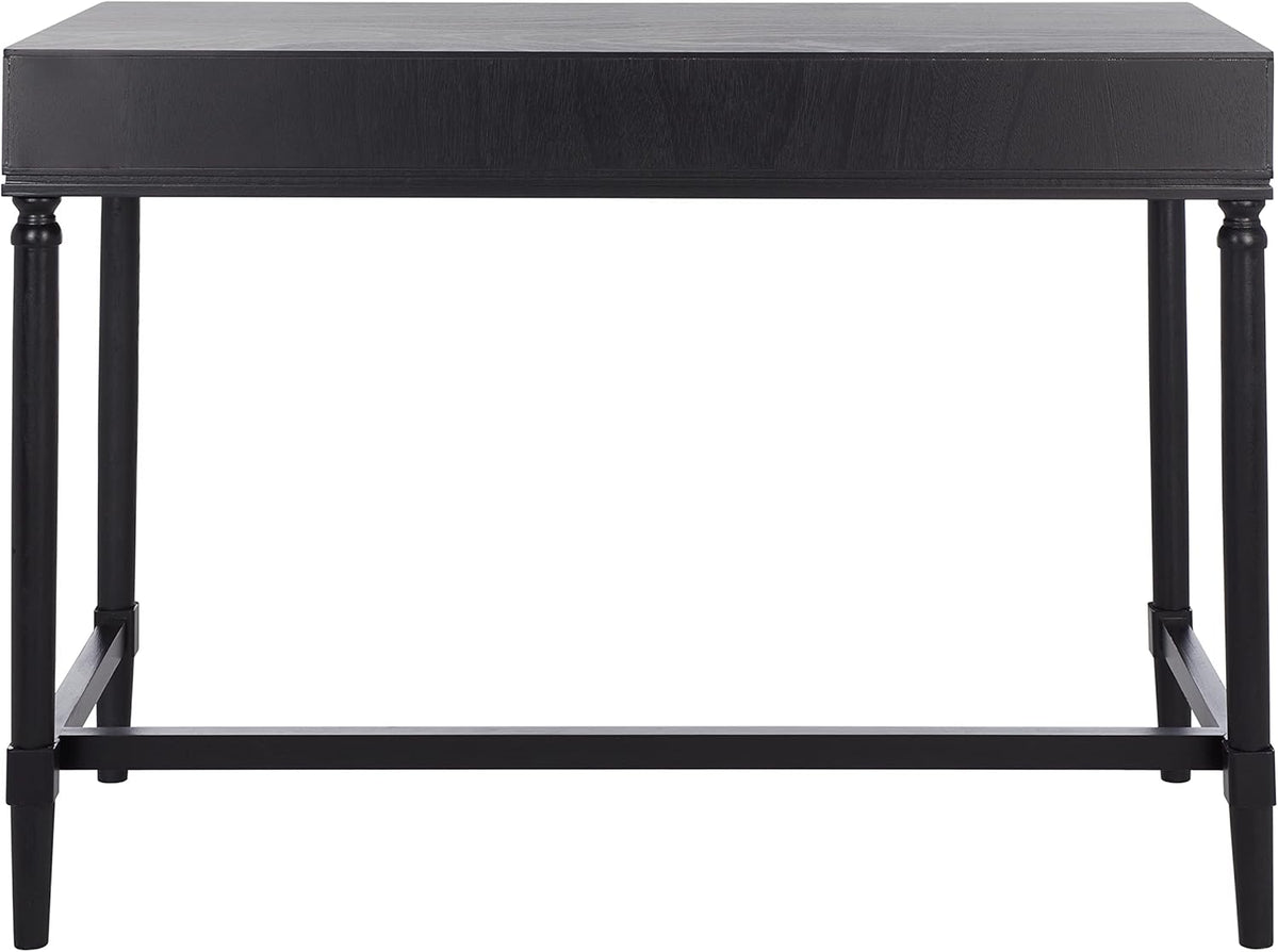 Black/Natural 2-Drawer Computer Desk X785181