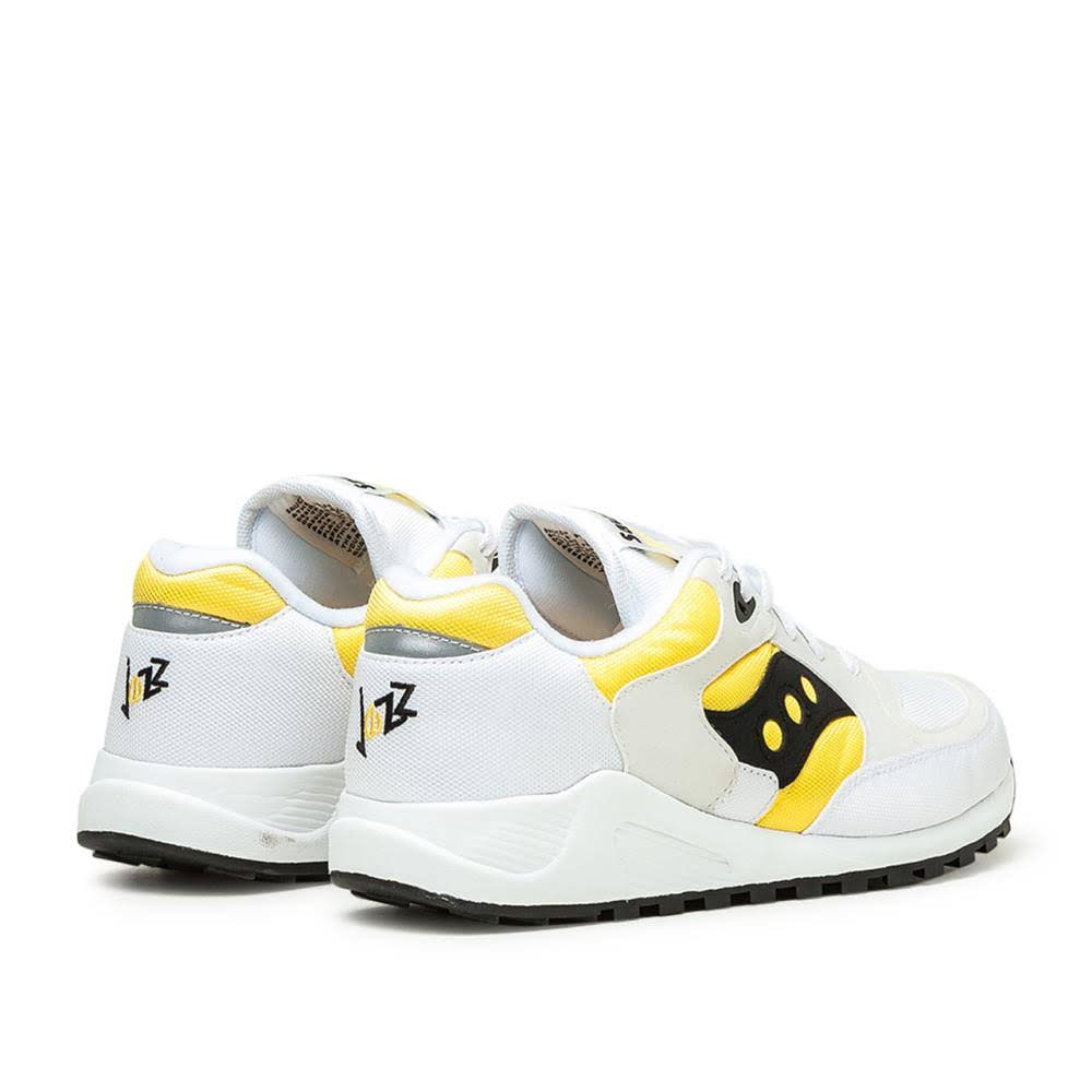White / Yellow Saucony Jazz 4000 L40168