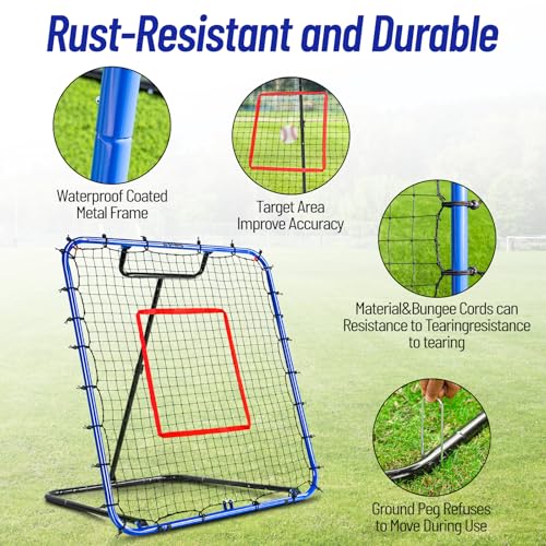 Baseball Rebounder Net 4 x 4.5 FT V66677