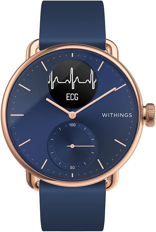 Hybrid Smartwatch with ECG, Heart Rate and Oximeter Q953