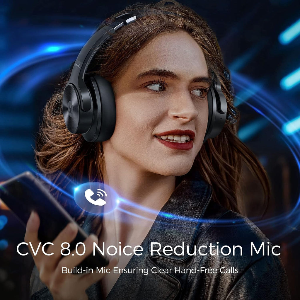 Active Noise Cancelling Wireless Over Ear Bluetooth Headphones H79108