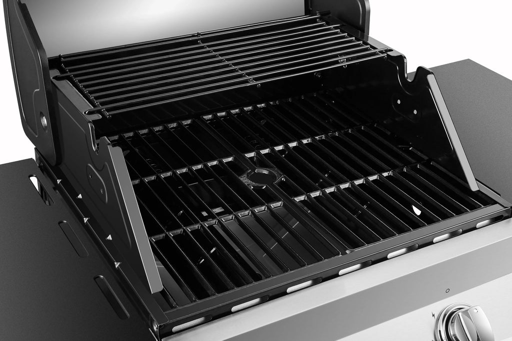 2 Burner Stainless Steel Propane Gas Grill V5126