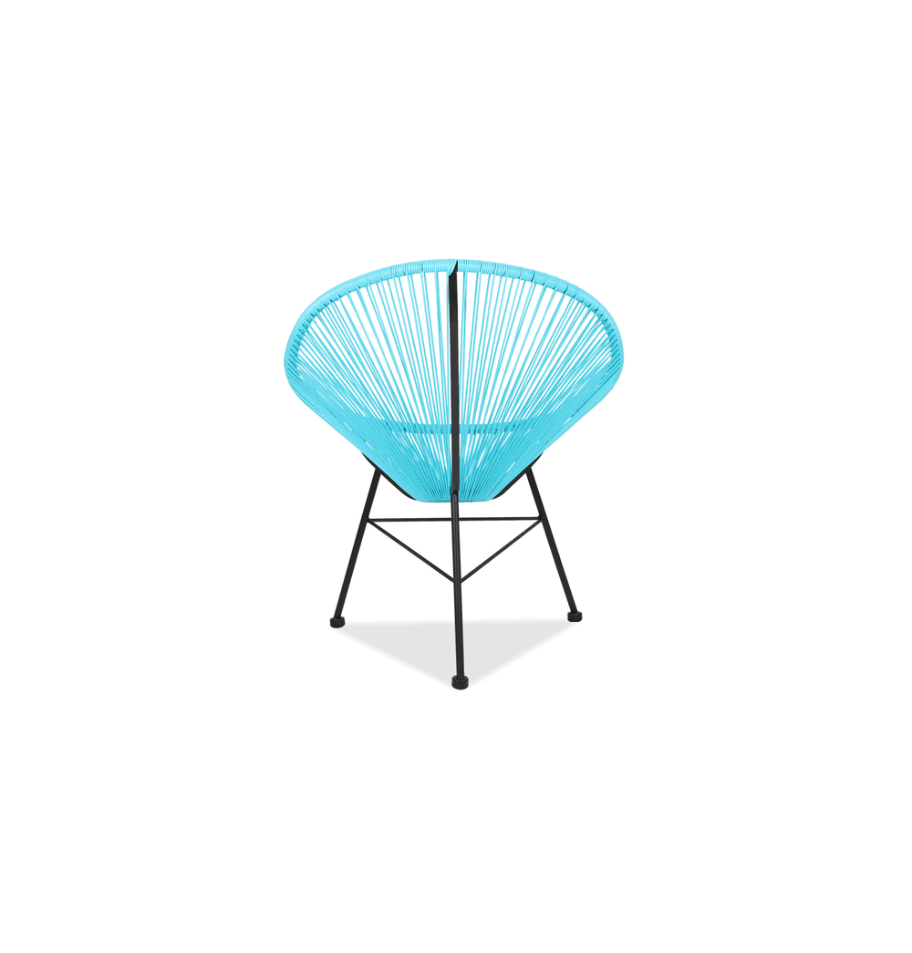 Pink Plastic Rattan Indoor/Outdoor Chair Q46980