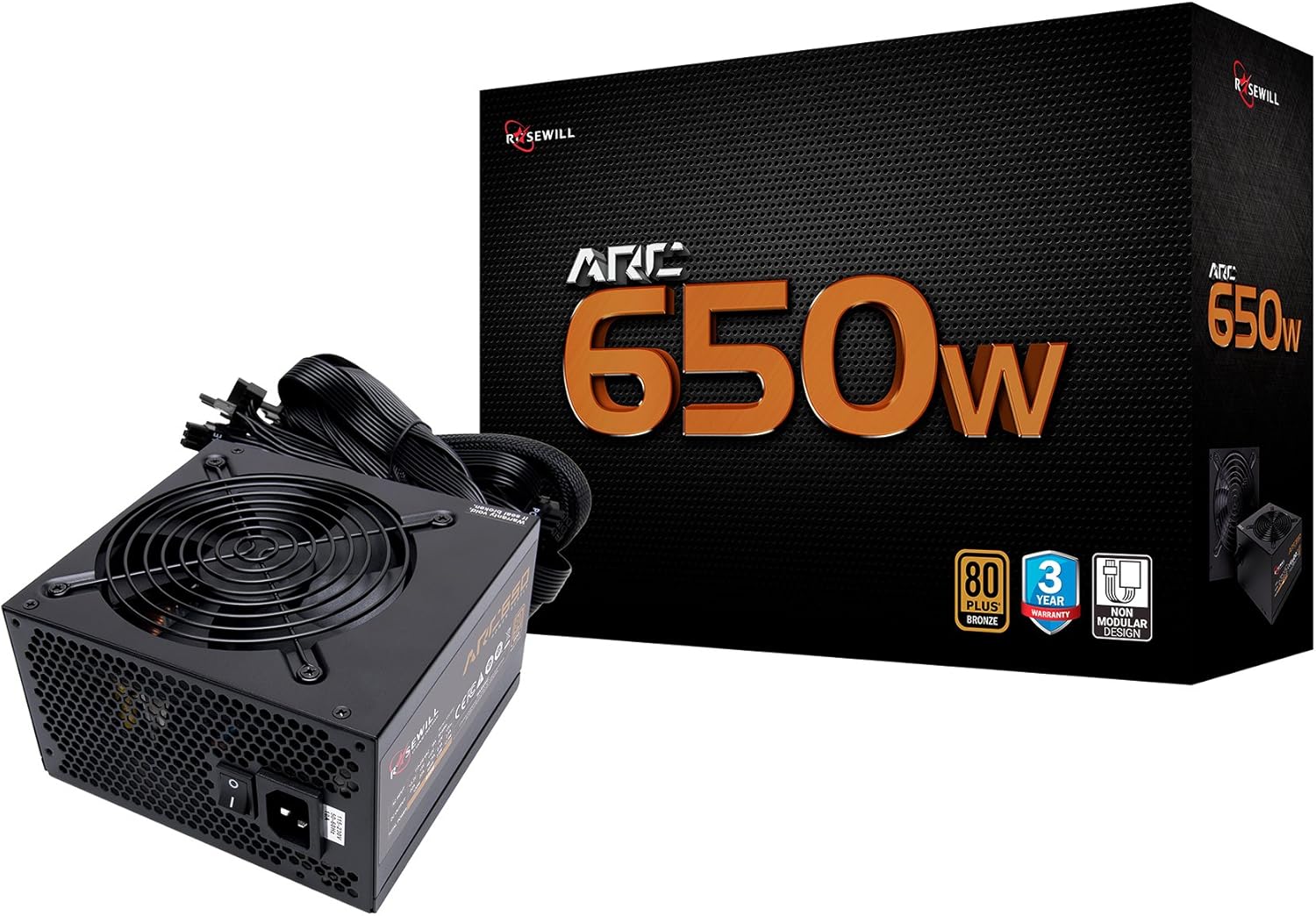 450 Watt 80 Plus Bronze PSU with Silent 120mm Fan, Pack of 2 Q41581