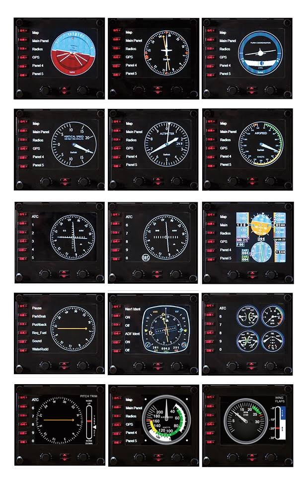 Pro Flight Instrument Panel C2188