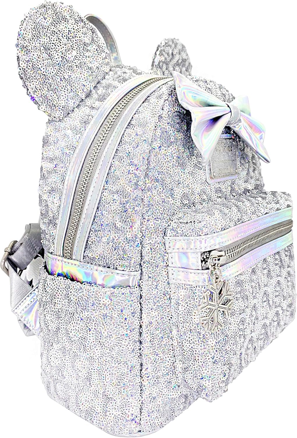 Disney Holographic Sequin Minnie Mini Backpack N46121