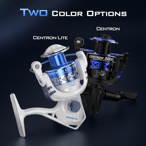 Spinning Reels, Size 500, 5.2:1 Gear Ratio, CNC Aluminum Spool, 9+1 BB W319655