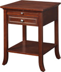 Mahogany End Table with Drawer A735