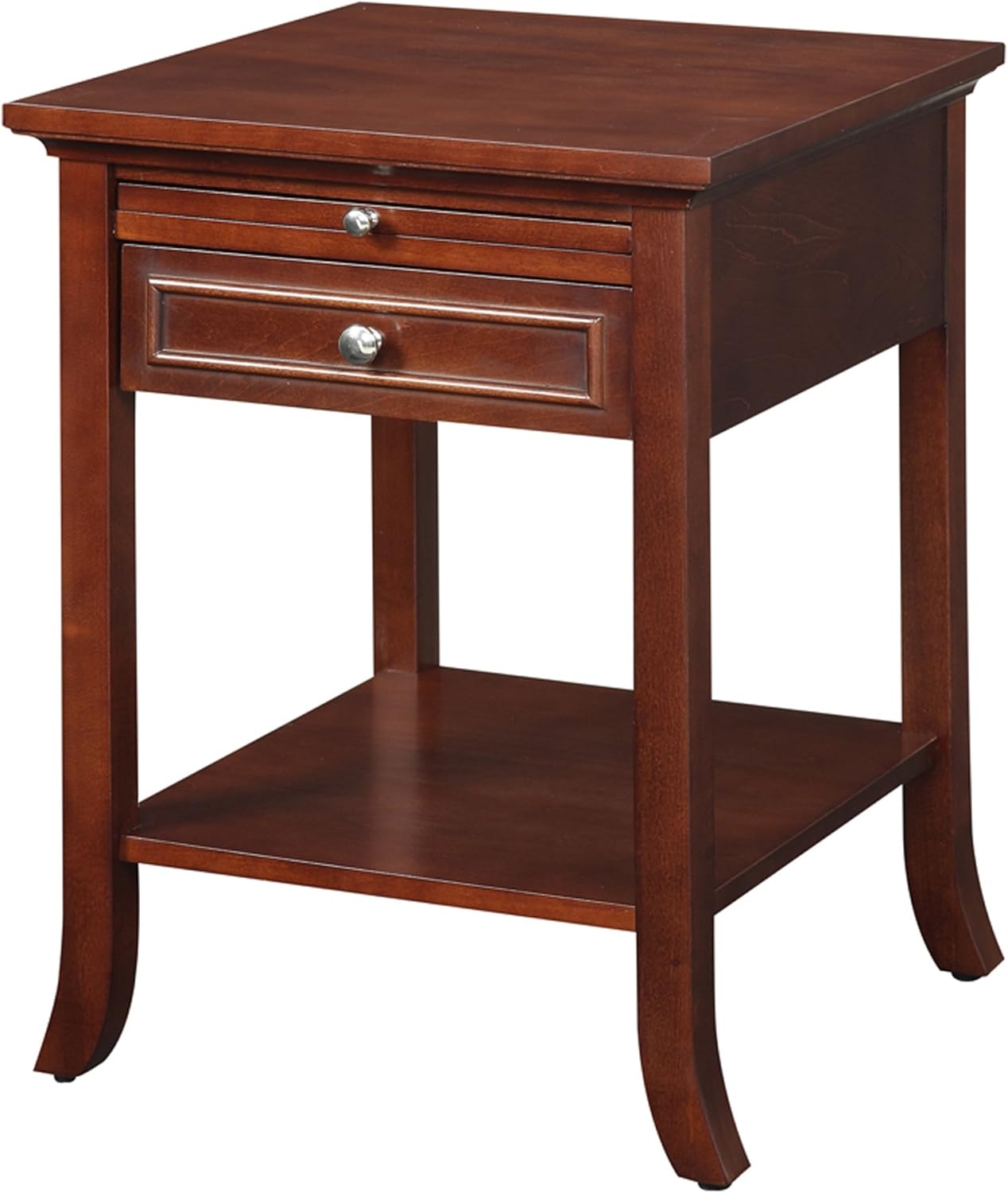 Mahogany End Table with Drawer A735