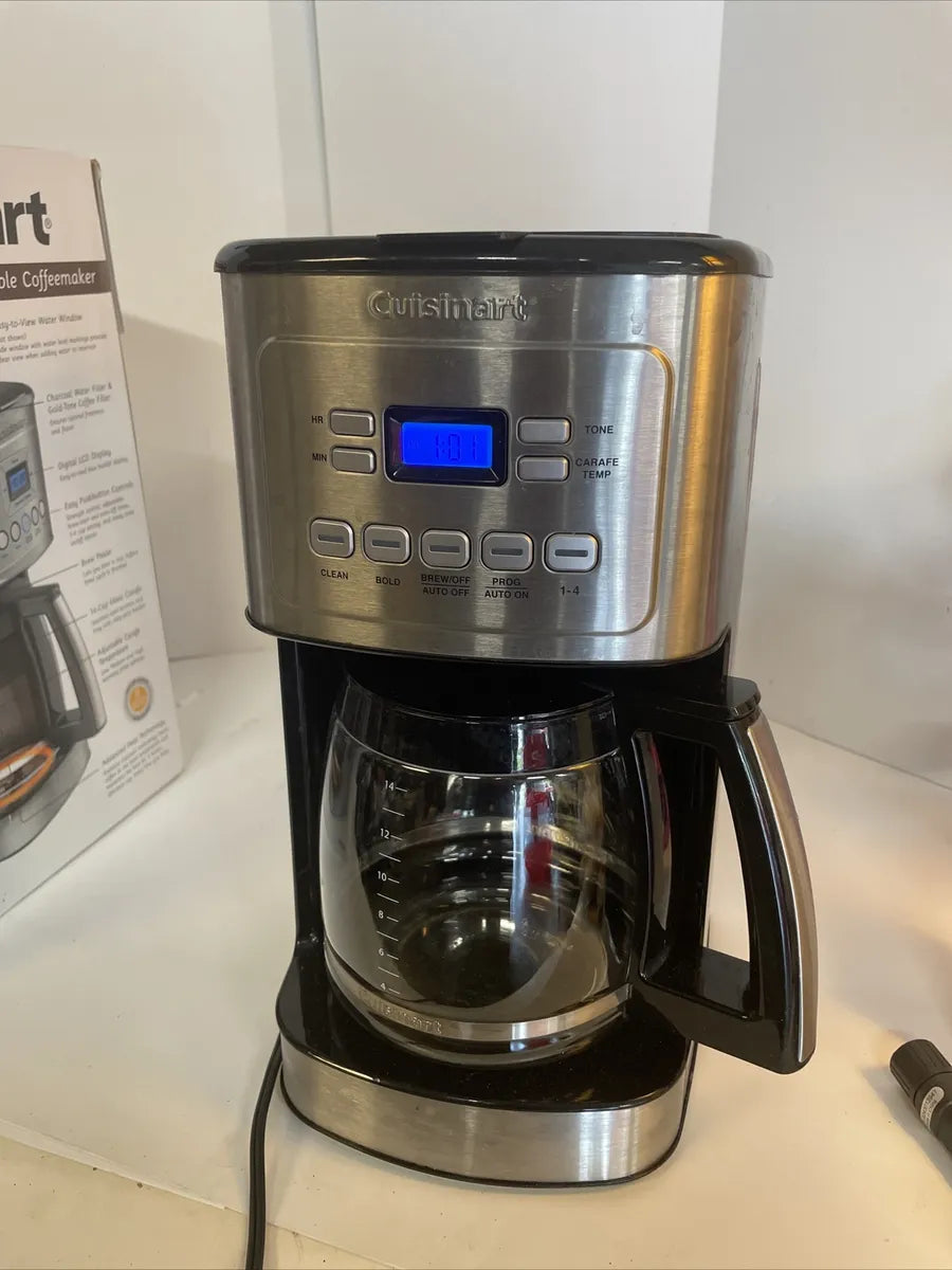 14 Cup Programmable Silver Coffeemaker E852936